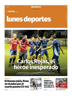Cover of Lunes Deportes