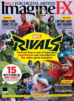 Cover of ImagineFX: Sci-fi & Fantasy Art magazine