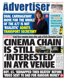 Cover of Ayr Advertiser