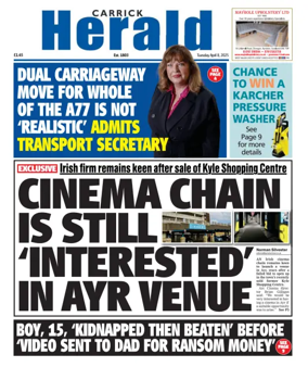 Cover of Carrick Herald