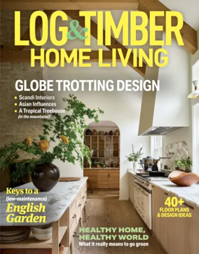 Cover of Log & Timber Home Living
