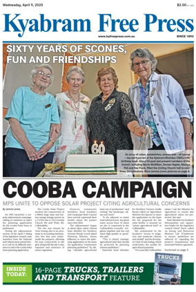 Cover of Kyabram Free Press