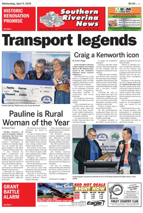Cover of Southern Riverina news