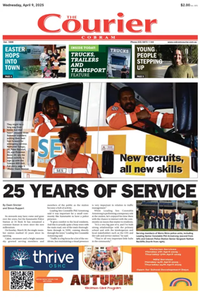 Cover of The Cobram Courier