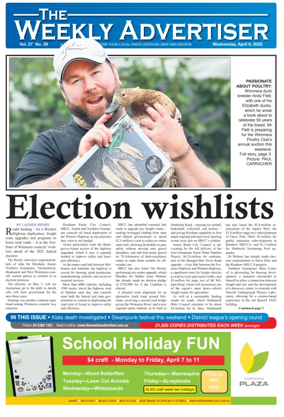 Cover of The Weekly Advertiser Horsham