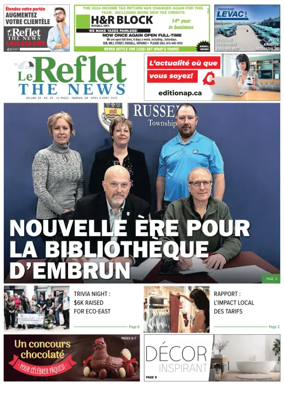 Cover of Le Reflet (The News)