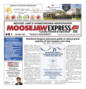 Cover of Moose Jaw Express.com