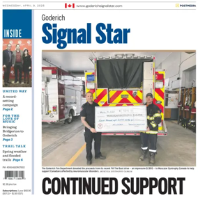 Cover of The Goderich Signal-Star