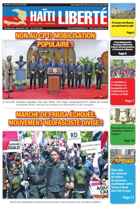 Cover of Haiti Liberte