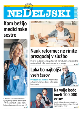 Cover of Nedeljski Dnevnik