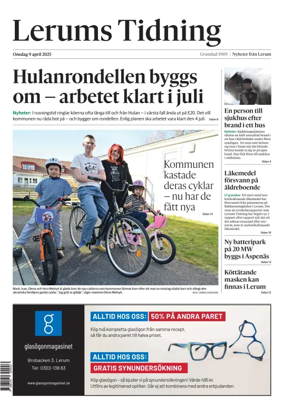 Cover of Lerums Tidning