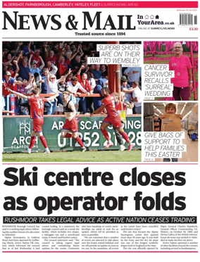 Cover of Aldershot News & Mail