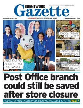 Cover of Brentwood Gazette