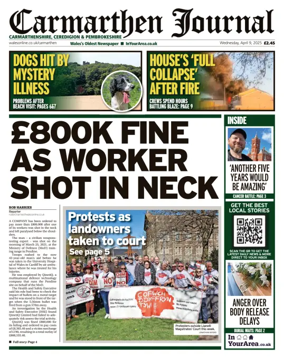 Cover of Carmarthen Journal