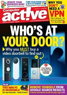Cover of Computer Active (UK)