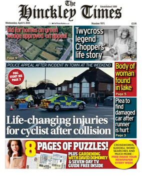 Cover of Hinckley Times