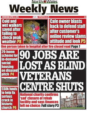 Cover of North Wales Weekly News