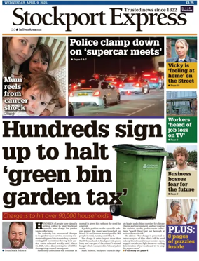 Cover of Stockport Express