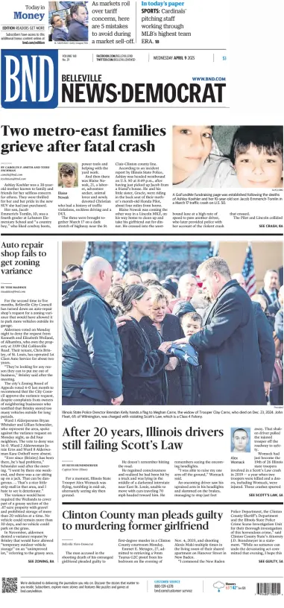 Cover of Belleville News-Democrat