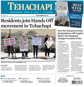 Cover of Tehachapi News