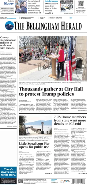 Cover of The Bellingham Herald