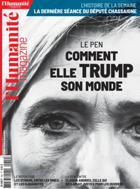 Cover of L'HUMANITE MAGAZINE