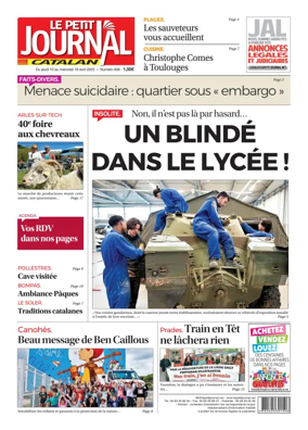 Cover of Le Petit Journal - Catalan