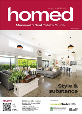 Cover of Homed Manawatu Standard