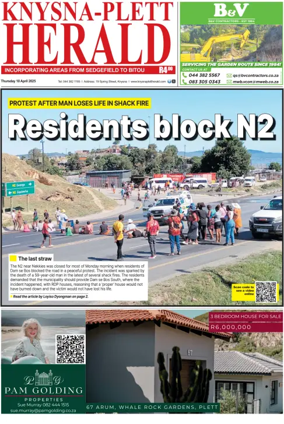 Cover of Knysna-Plett Herald