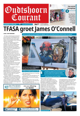 Cover of Oudtshoorn Courant