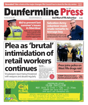 Cover of Dunfermline Press