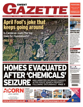 Cover of Gwent Gazette