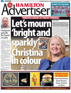 Cover of Hamilton Advertiser