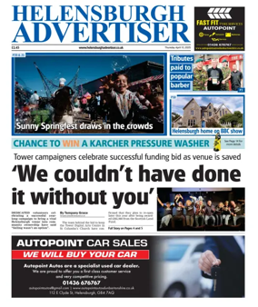 Cover of Helensburgh Advertiser