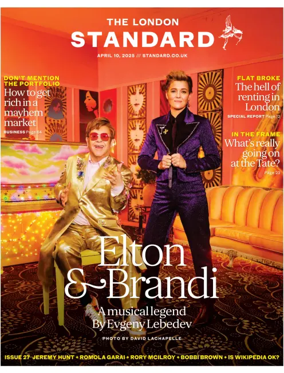 Cover of London Evening Standard (West End Final A)