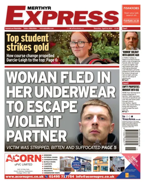 Cover of Merthyr Express