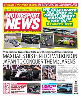 Cover of Motor Sport News