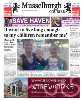 Cover of Musselburgh Courier