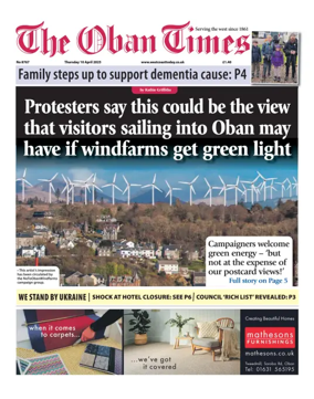 Cover of The Oban Times