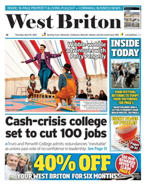 Cover of West Briton (Camborne, Redruth, Hayle)