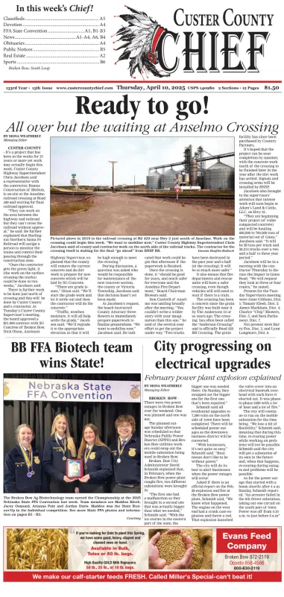 Cover of Custer County Chief