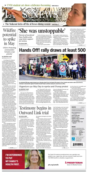 Cover of The Taos News