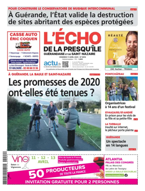Cover of L'Écho de la Presqu'île (PG)