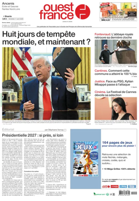 Cover of Ouest France (Ancenis)