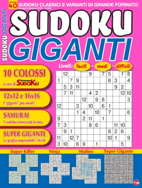 Cover of Sudoku Giganti