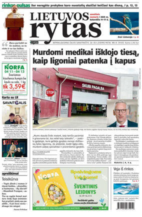 Cover of Lietuvos Rytas