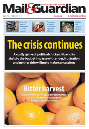Cover of Mail & Guardian