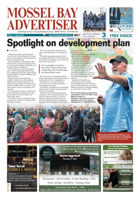 Cover of Mossel Bay Advertiser