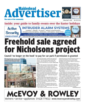 Cover of Maidenhead Advertiser