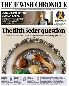 Cover of The Jewish Chronicle